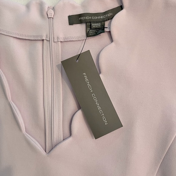 French Connection Lula Stretch V-Neck Dress - Picture 3 of 10